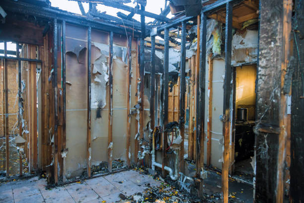 Professional Emergency Fire Cleanup technician working in Webster, MN